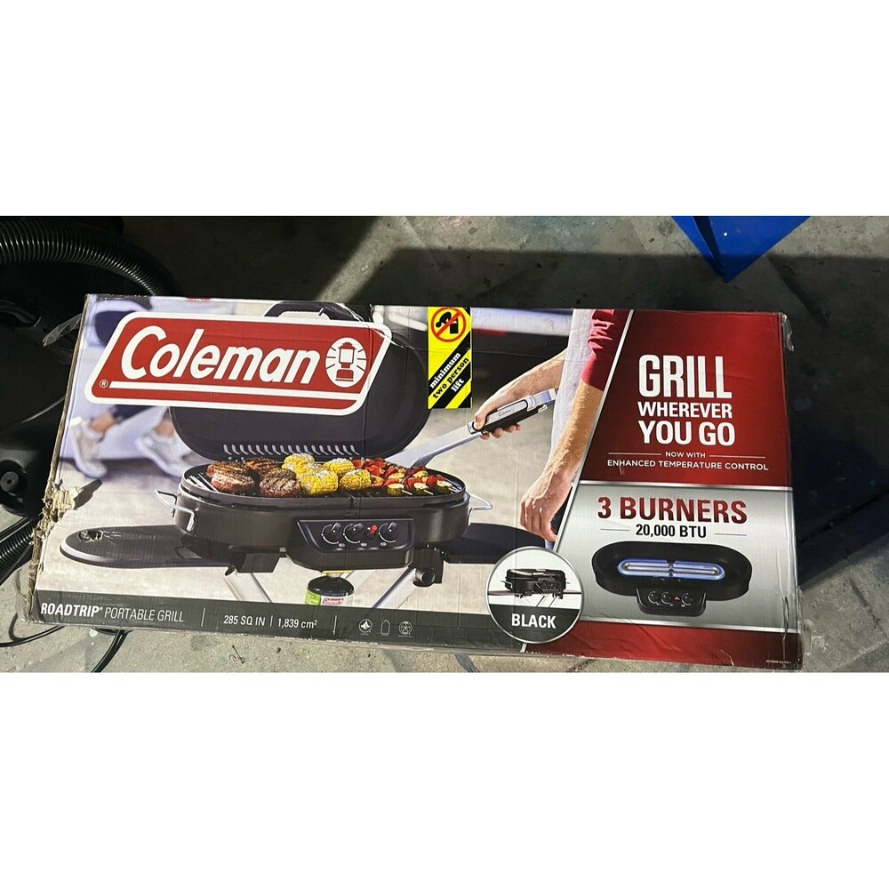 Coleman ROADTRIP PORTABLE GRILL TAILGATE CAMPING NEW RETAIL $319